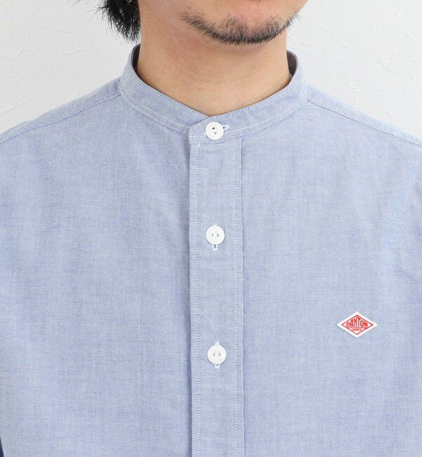 NOLLEY'S goodman「【DANTON/ダントン】DT-B0280SOX BAND COLLAR SHIRT LS 26SS」|シャツ・ブラウス|