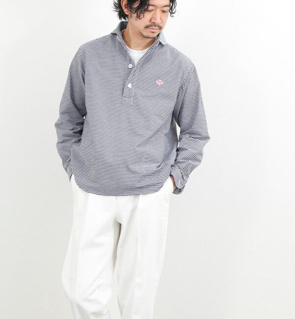 NOLLEY'S goodman「【DANTON/ダントン】DT-B0282OXP ROUND COLLAR P.O SHIRT LS 26SS」|シャツ・ブラウス|