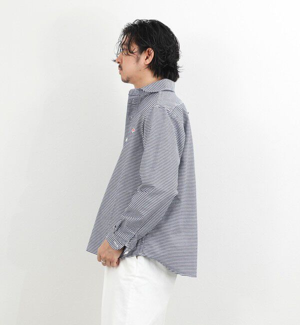 NOLLEY'S goodman「【DANTON/ダントン】DT-B0282OXP ROUND COLLAR P.O SHIRT LS 26SS」|シャツ・ブラウス|