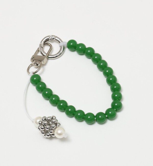 MAQWEL「【MAQWEL/マクウェル】ビーズチャーム」|チャーム・キーホルダー|グリーン