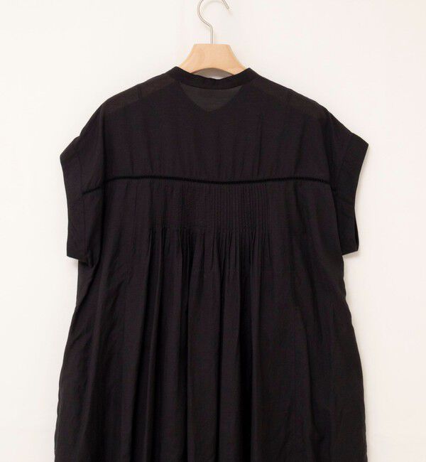 NOLLEY'S「ウォッシャブル前ボタンタックギャザーワンピース」|ワンピース|