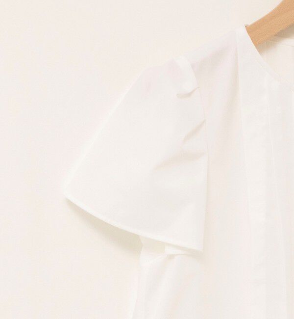 NOLLEY'S「《セットアップ対応》ウォッシャブルアクティブストレッチタックブラウス」|シャツ・ブラウス|