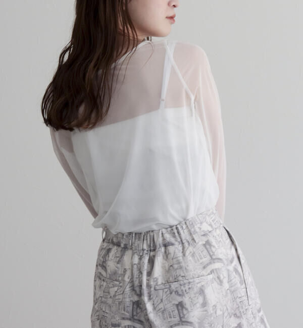 fredy emue「ランドスケープシアープルオーバー」|Tシャツ・カットソー|