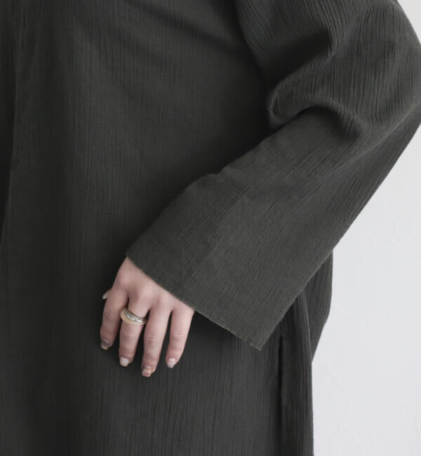 fredy emue「【fredy emue】リネン混Tシャツブラウス」|シャツ・ブラウス|