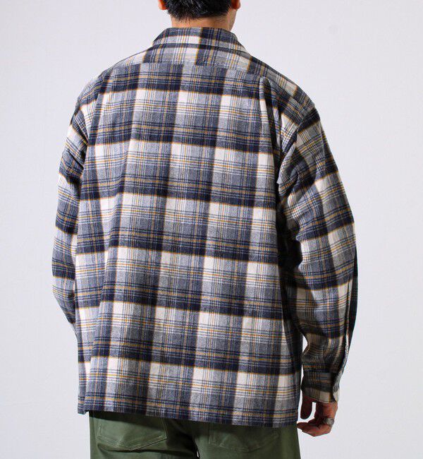 GLOSTER「【PENDLETON】Open Collar Shirt オープンカラーシャツ」|シャツ・ブラウス|