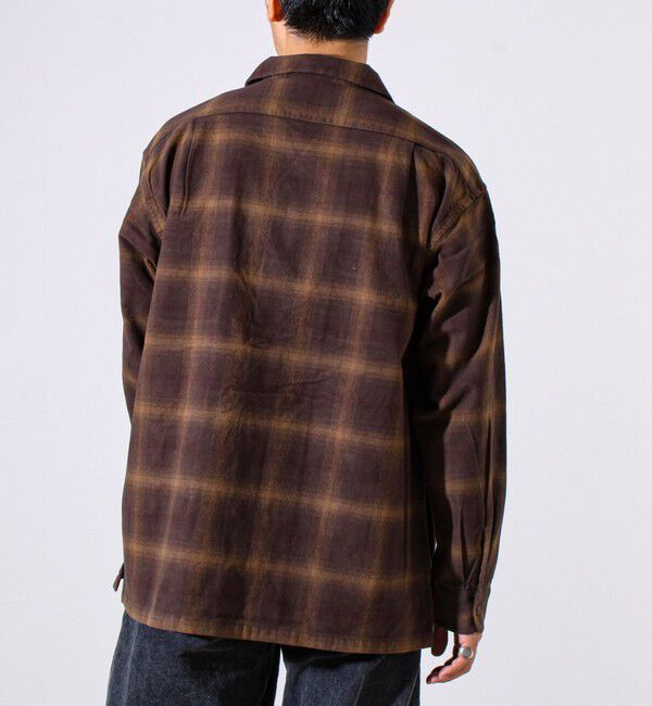 GLOSTER「【PENDLETON】Open Collar Shirt オープンカラーシャツ」|シャツ・ブラウス|