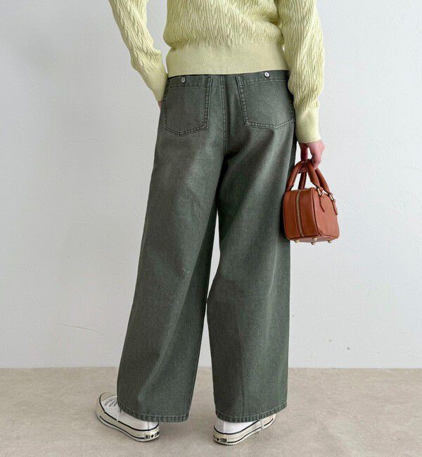 fredy emue「《セットアップ対応》ラップデニムパンツ」|デニム|