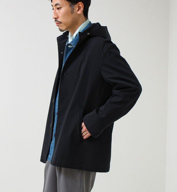 GLOSTER「【GLOSTER名品アウター】スタンドフードブルゾン」|ブルゾン・スタジャン|