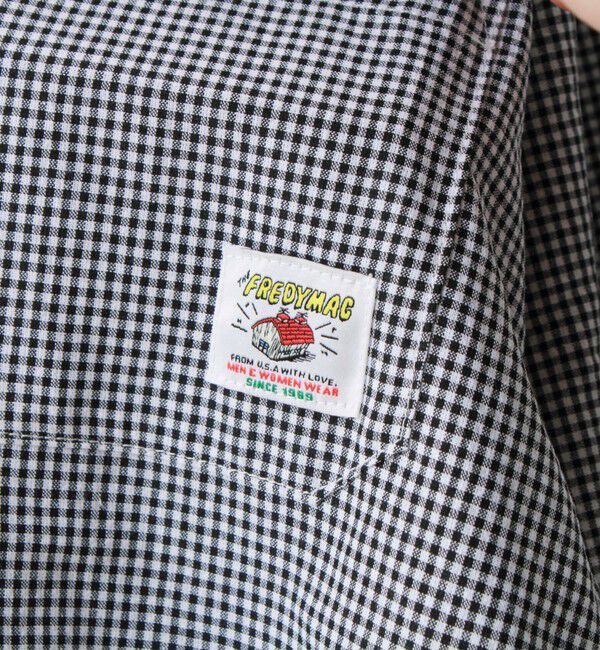 FREDY MAC「【FREDYMAC/フレディマック】シアサッカーチェックシャツ」|シャツ・ブラウス|