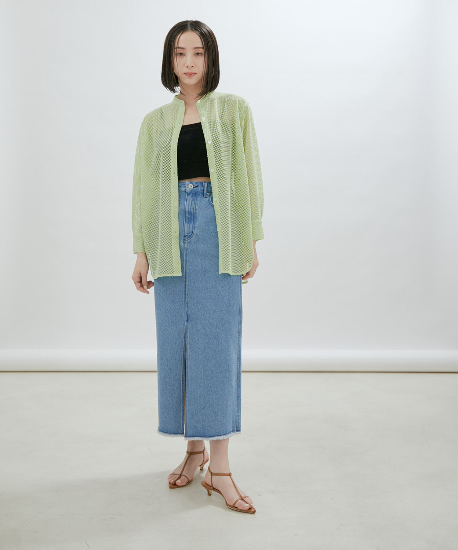 SALON adam et rope'「【オーガニックコットン】パッド付きチューブトップ-CreamyCotton /クリーミーコットン-」|チューブトップ|