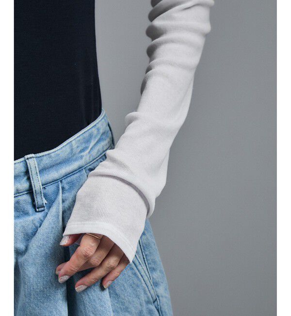 SALON adam et rope'「nu=layerショート丈カーディガンボレロ / UVケア」|カーディガン|