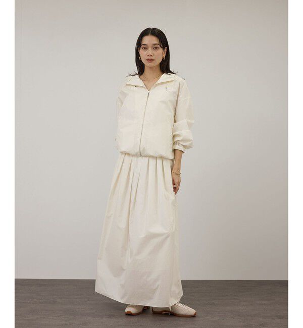 SALON adam et rope'「コーティングギャザータックスカート / セットアップ対応」|スカート|