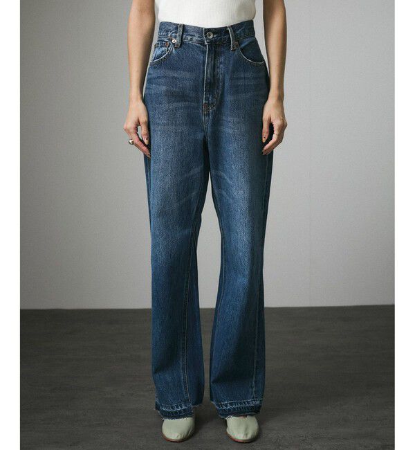 SALON adam et rope'「COTTON USAセミフレアデニム 4」|デニム|