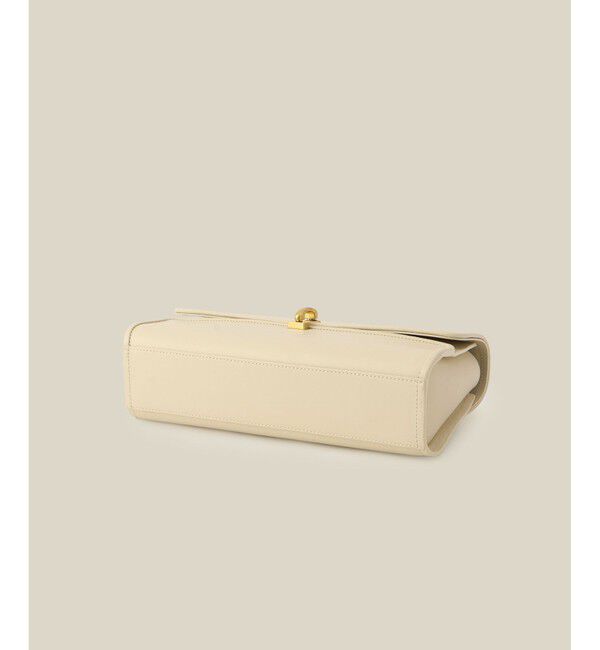 ROPE「フラップワイドレザーハンドバッグ」|ショルダー・メッセンジャー|