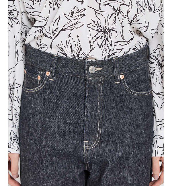 ROPE「ストレッチデニムストレートパンツ」|デニム|