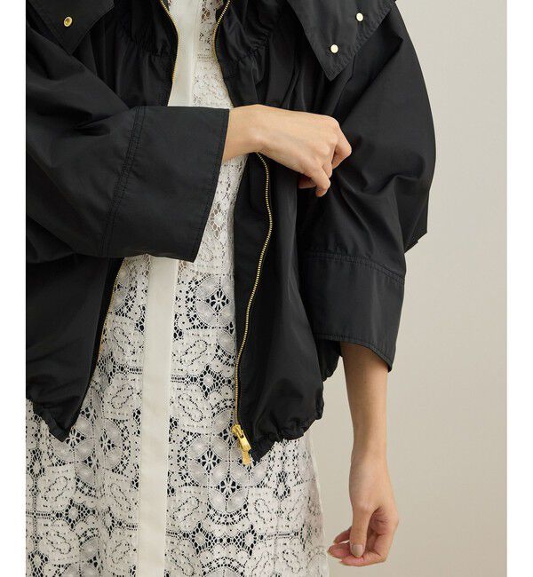 ROPE「シルク混タフタギャザーマウンテンパーカー/イージーケア」|その他|