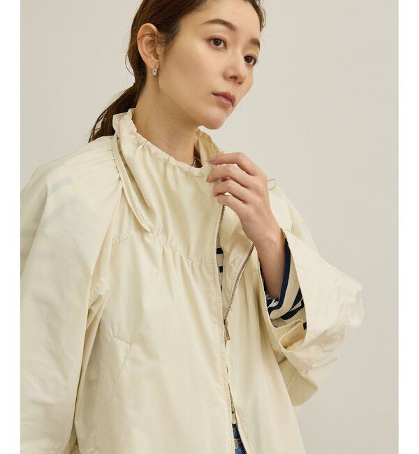 ROPE「シルク混タフタギャザーマウンテンパーカー/イージーケア」|その他|