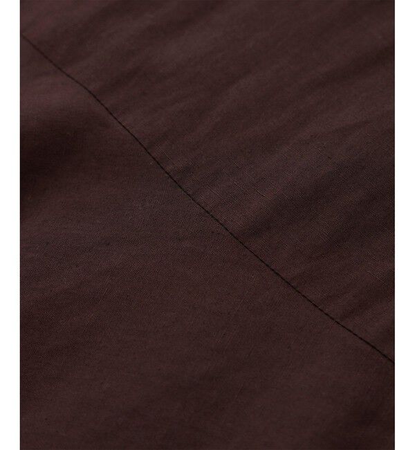 ROPE「レーヨンリネン スラッシュドネックワンピース【セットジャケット対応】」|ワンピース|