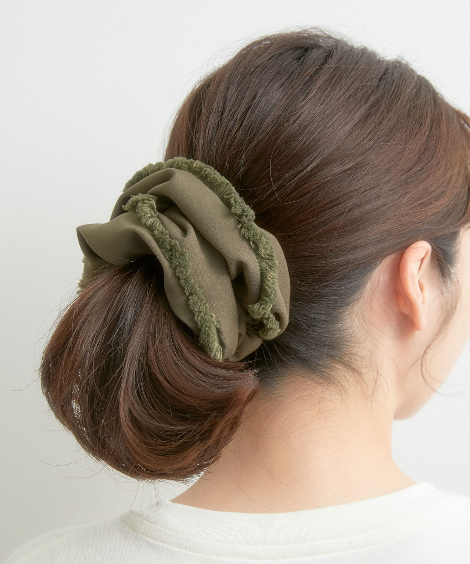 VIS「フリンジビッグシュシュ」|ヘアゴム・シュシュ|