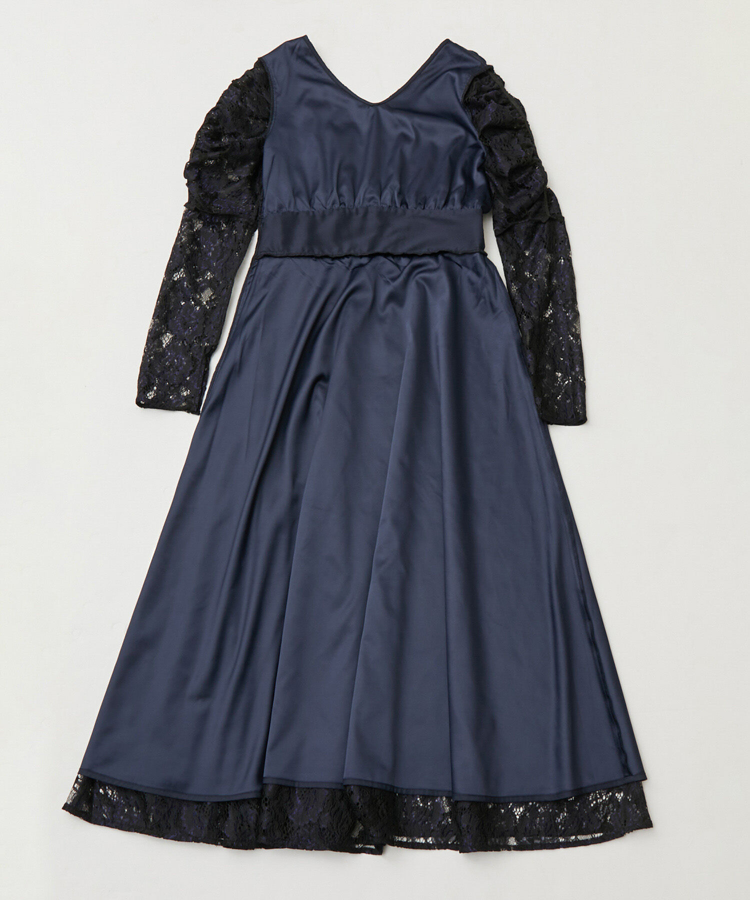 VIS「【VIS DRESS】総レースバックオープンワンピース」|ワンピース|