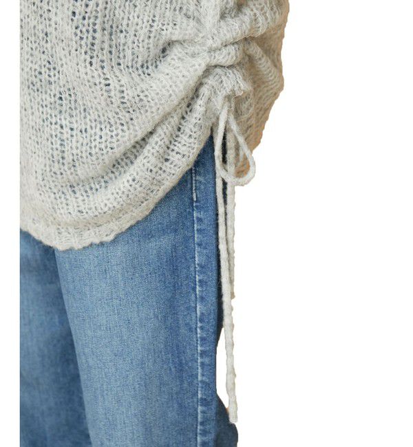 VIS「モヘアタッチシアーニット」|ニット・セーター|