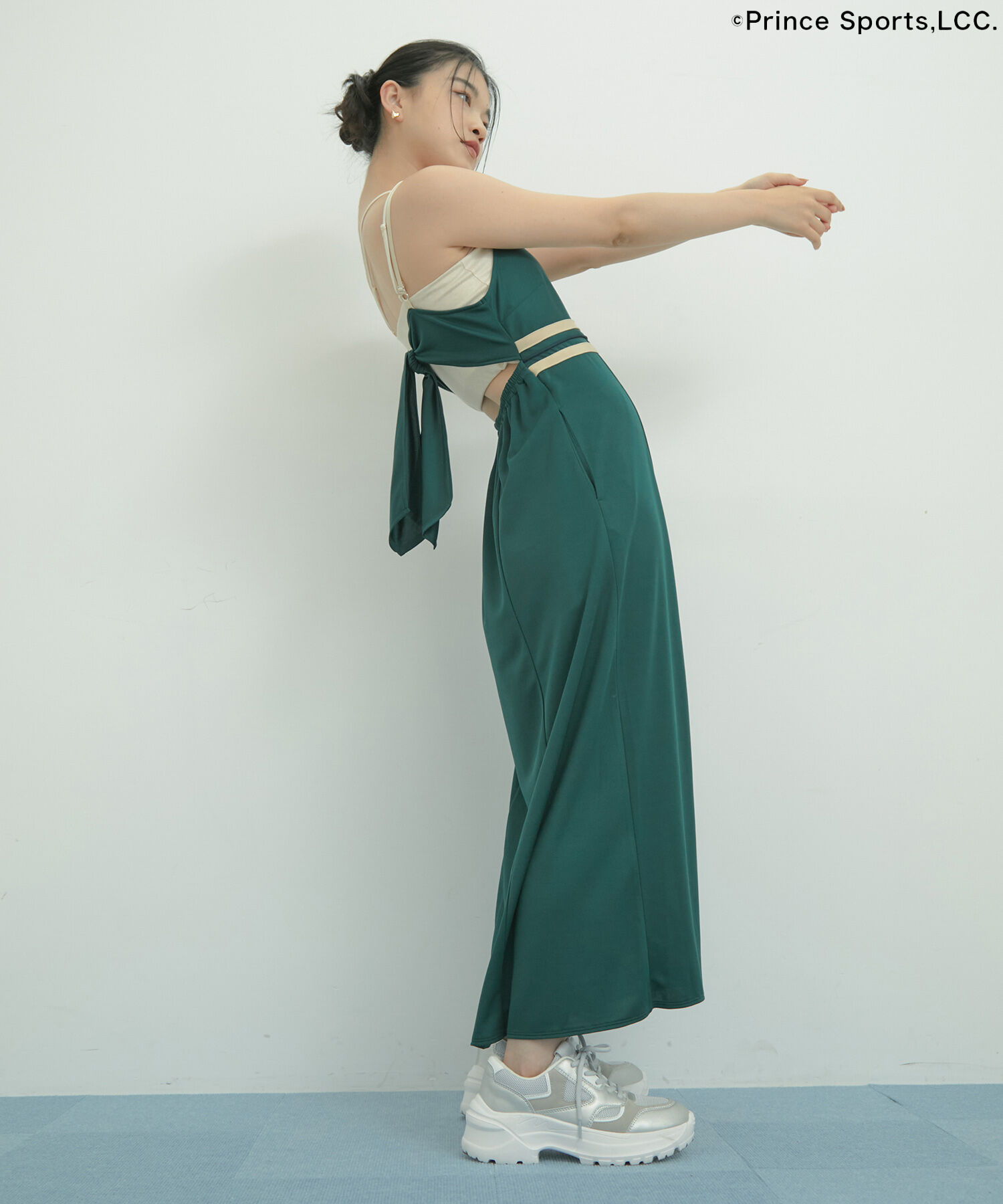 VIS「【Prince】VIS別注ラインキャミワンピース」|ワンピース|