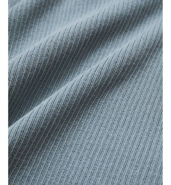 VIS「【アンチピリング/UVケア/洗える】オフショルハーフスリーブニット」|ニット・セーター|