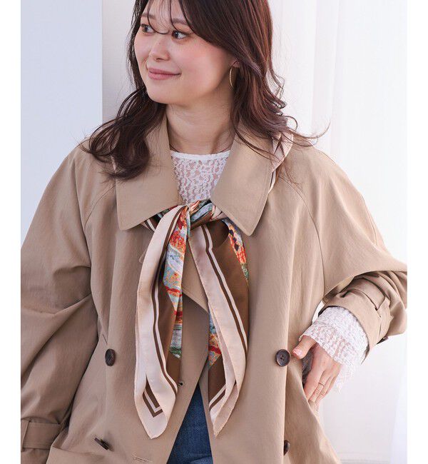 VIS「アソート柄スカーフ 90cm」|バンダナ・スカーフ|