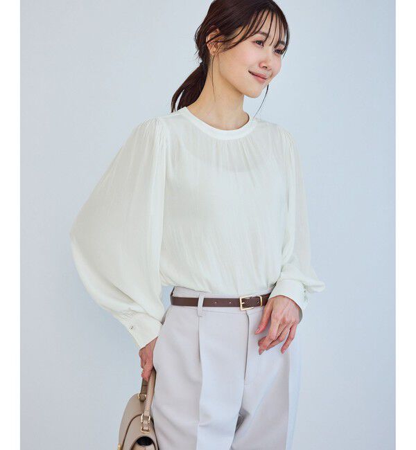 Rope&rsquo;Picnic「ボリュームスリーブブラウス」|シャツ・ブラウス|