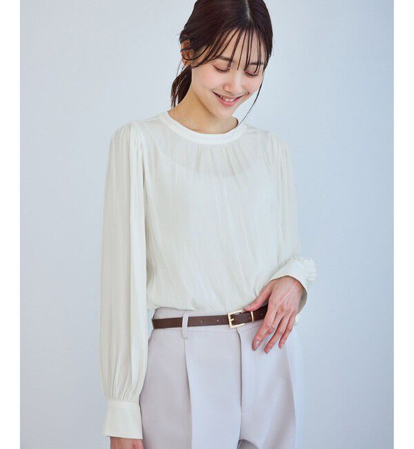 Rope&rsquo;Picnic「ボリュームスリーブブラウス」|シャツ・ブラウス|