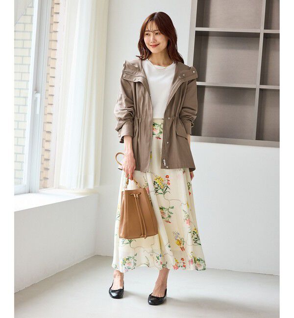 Rope&rsquo;Picnic「ミドル丈マウンテンパーカー スプリングコート/花粉ガード・撥水」|その他|