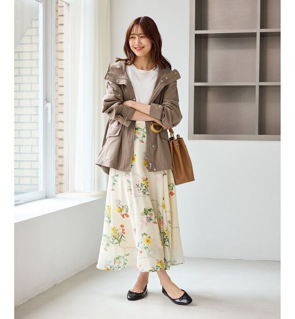 Rope&rsquo;Picnic「ミドル丈マウンテンパーカー スプリングコート/花粉ガード・撥水」|その他|