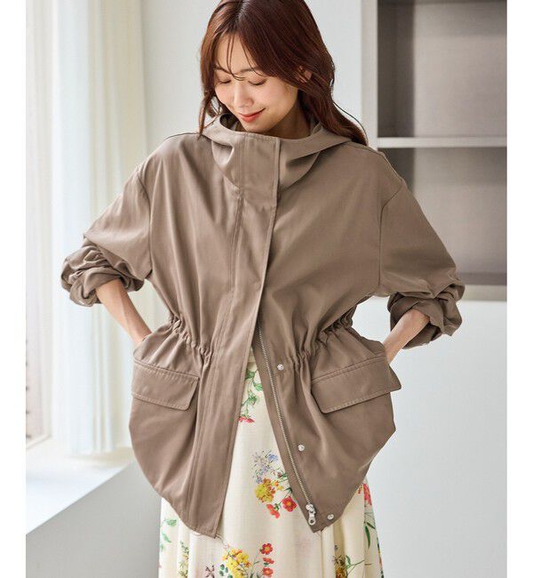 Rope&rsquo;Picnic「ミドル丈マウンテンパーカー スプリングコート/花粉ガード・撥水」|その他|