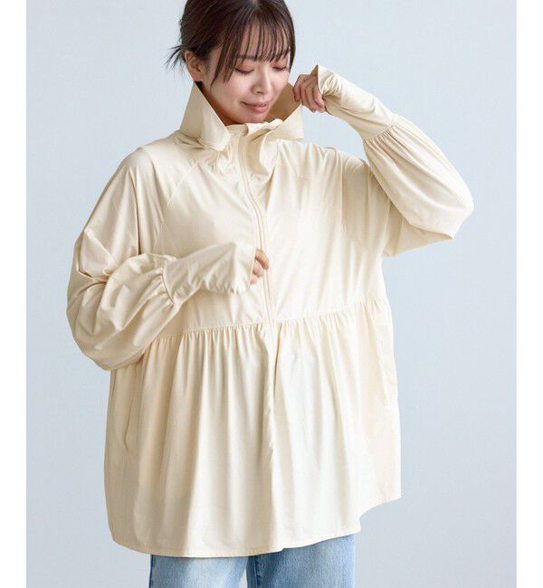 ROPE PICNIC PASSAGE「【WEB限定カラー】絶対焼けたくないUVパーカー/UVカット・接触冷感」|パーカー|