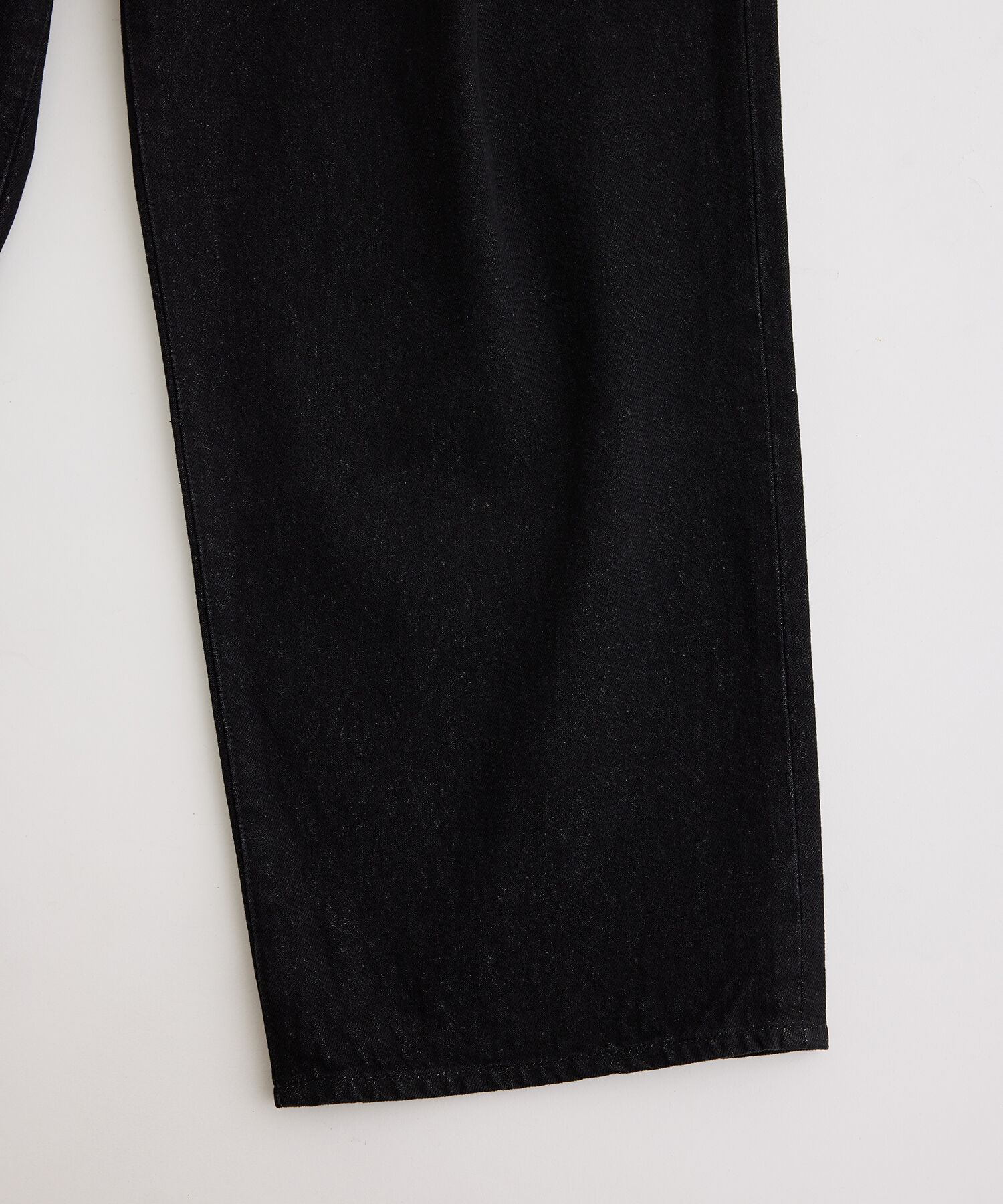 ADAM ET ROPE'「【コットンUSA】デニム 3タック ワイド スラックス / サステナブル / セットアップ対応」|デニム|