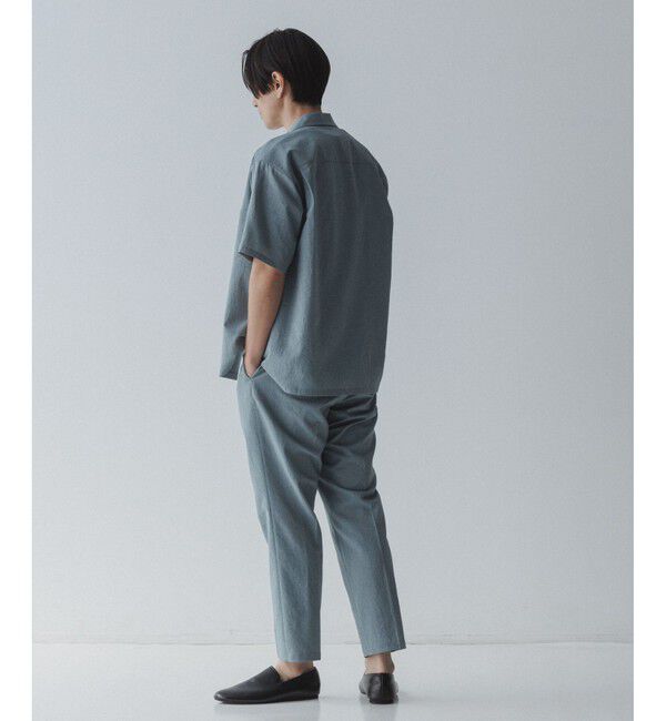 ADAM ET ROPE'「接触冷感【RIRANCHA】セットアップ / オープンカラーシャツ & スラックス」|スーツ|