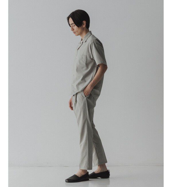 ADAM ET ROPE'「接触冷感【RIRANCHA】セットアップ / オープンカラーシャツ & スラックス」|スーツ|