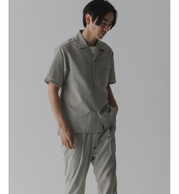ADAM ET ROPE'「接触冷感【RIRANCHA】セットアップ / オープンカラーシャツ & スラックス」|スーツ|