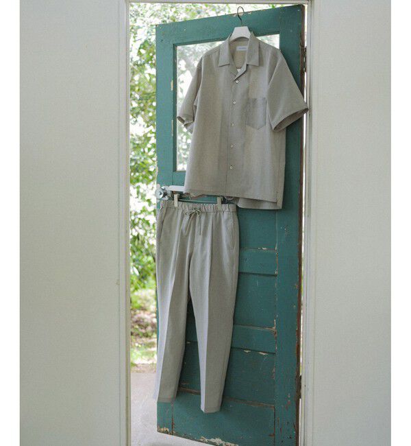 ADAM ET ROPE'「接触冷感【RIRANCHA】セットアップ / オープンカラーシャツ & スラックス」|スーツ|