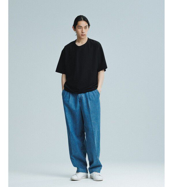 ADAM ET ROPE'「接触冷感【MINUS】オーバーサイズ Tシャツ」|Tシャツ・カットソー|