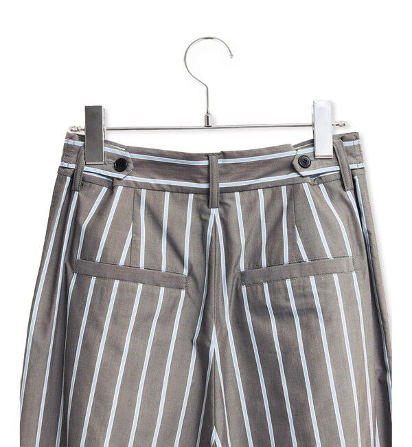 ADAM ET ROPE'「ストライプシャツスラックス」|スラックス|