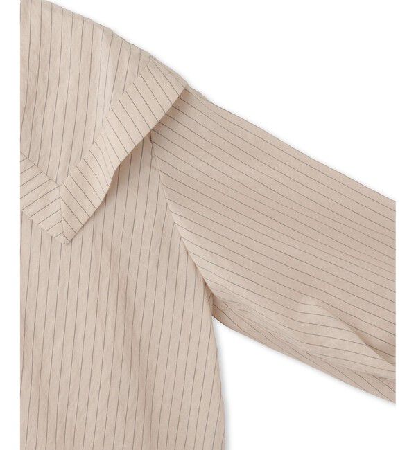 ADAM ET ROPE'「ワイドカラーブラウス」|シャツ・ブラウス|