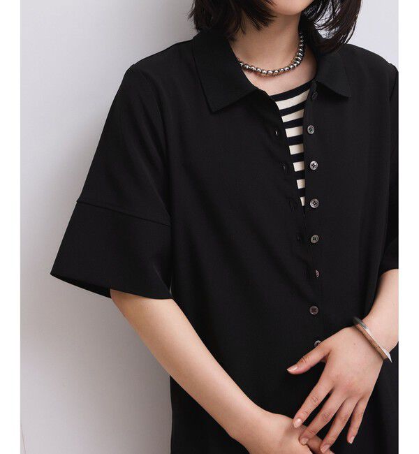 ADAM ET ROPE'「【WEB限定】・【定番】ポロシャツオールインワン」|オールインワン|