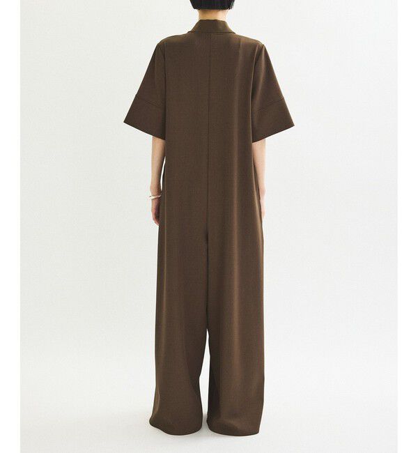 ADAM ET ROPE'「【WEB限定】・【定番】ポロシャツオールインワン」|オールインワン|