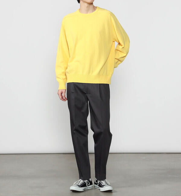  「MORRIS & SONS | 1Pテーパードストレッチパンツ MEN」|チノ|