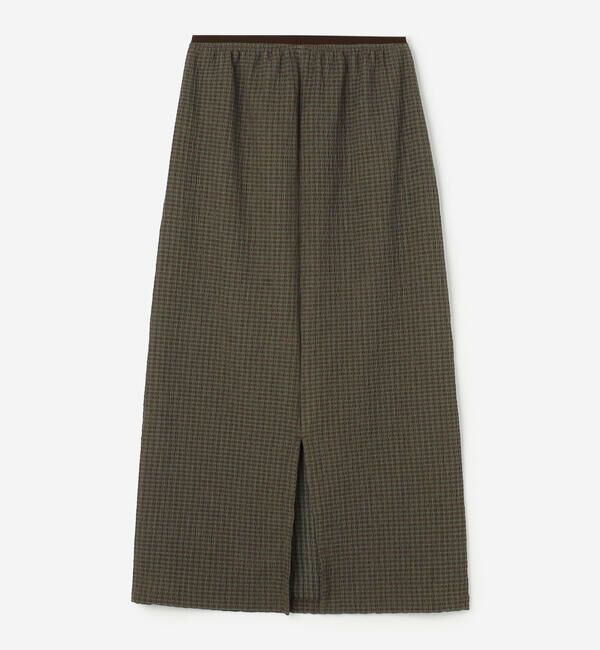  「BRACCAE | シャーリング タイトスカート WOMEN」|スカート|