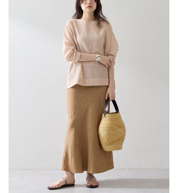  「ツイル顔料染めスカート」|スカート|