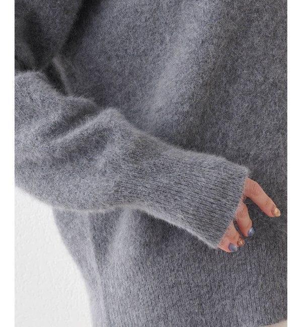  「フォックスウール Vネックプルオーバー」|ニット・セーター|