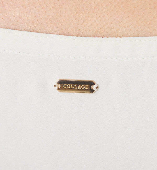  「《高機能/オールシーズン着られる》ジャージ袖リブブラウス」|シャツ・ブラウス|