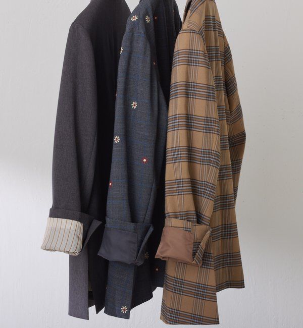  「ウールライクダブルジャケット」|デニムジャケット|